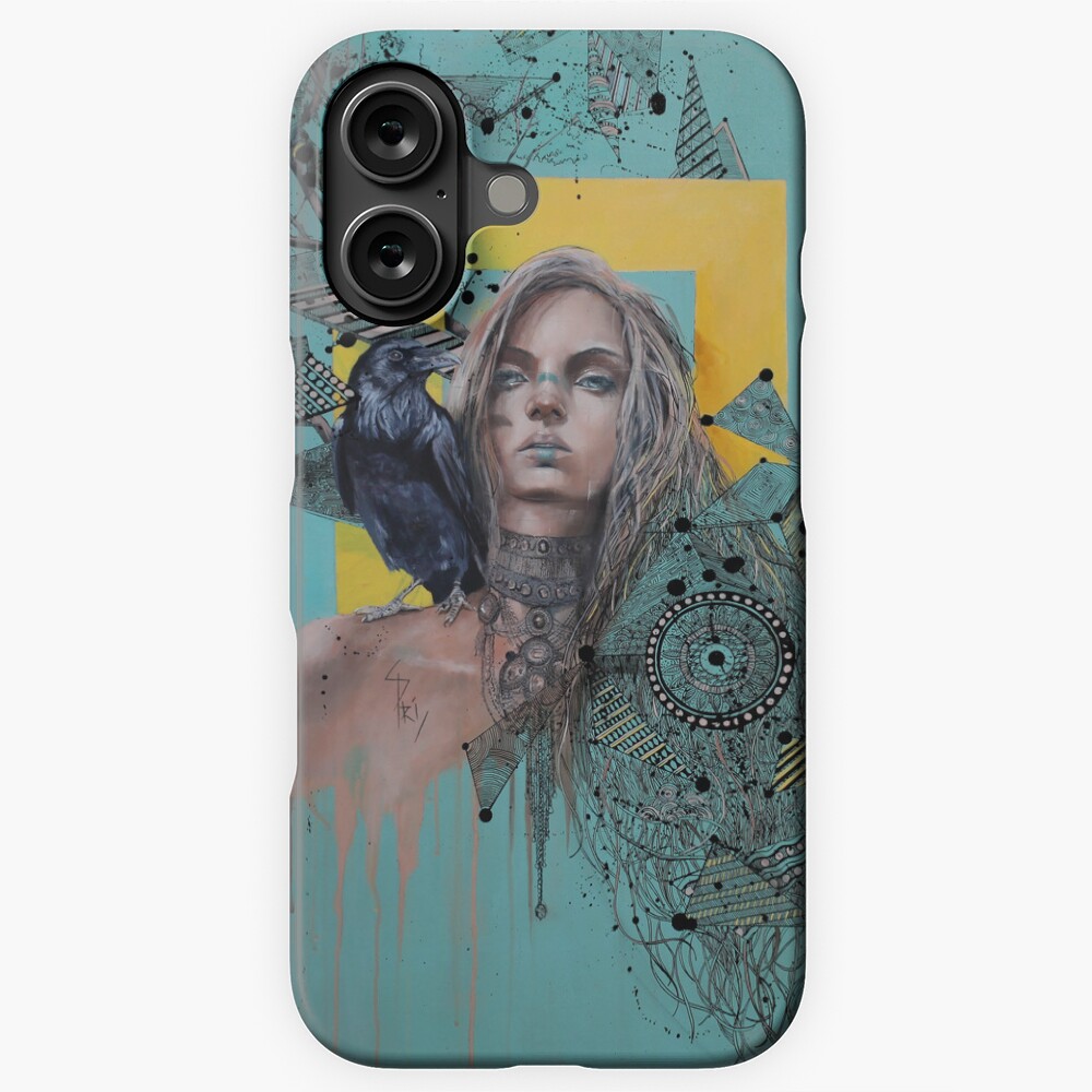 Aperçu de l'œuvre Coque rigide iPhone créée et vendue par Aldarane.