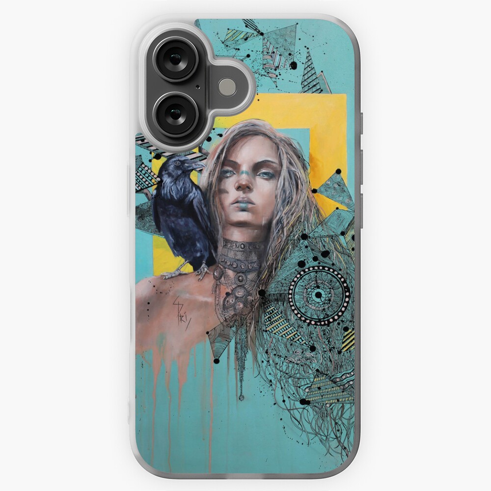 Aperçu de l'œuvre Coque souple iPhone créée et vendue par Aldarane.