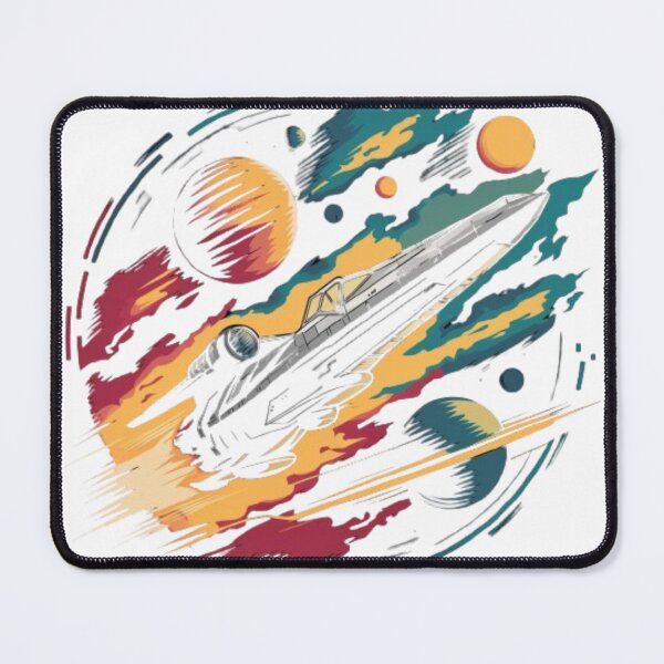 Item preview, Retro Spaceship designed and sold by CrystalCove11.
