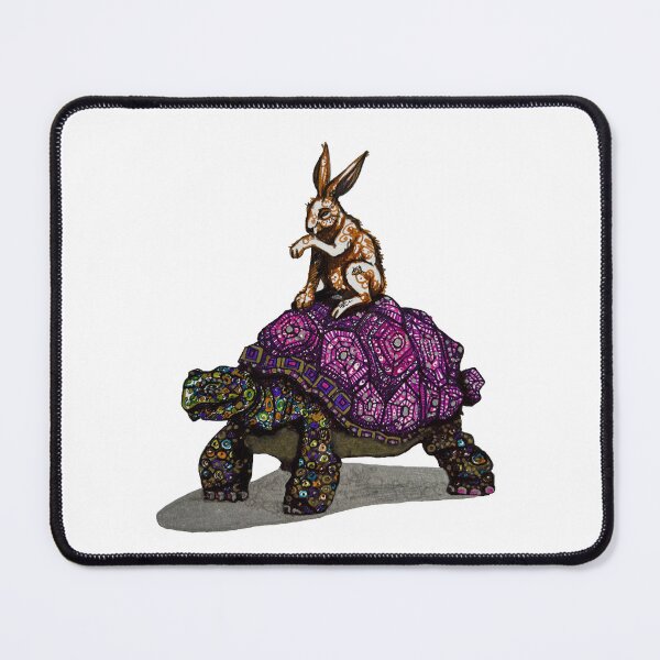 Item preview, Wild hare and tortoise designed and sold by Every-wen.
