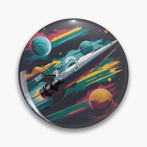 Item preview, Retro Spaceship designed and sold by CrystalCove11.