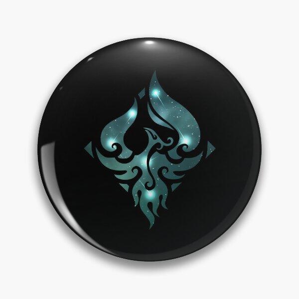 Item preview, Xiao Constel­lation logo Genshin Impact designed and sold by damomonkey.