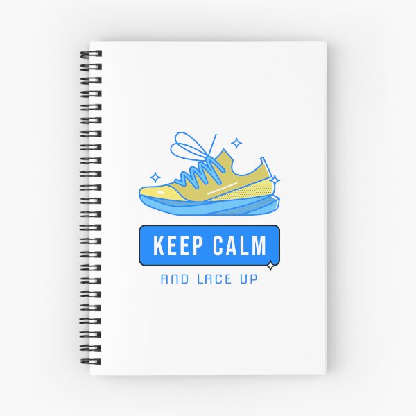 Item preview, Keep Calm And Lace Up: Running Junkie | Funny Running designed and sold by serreenart.