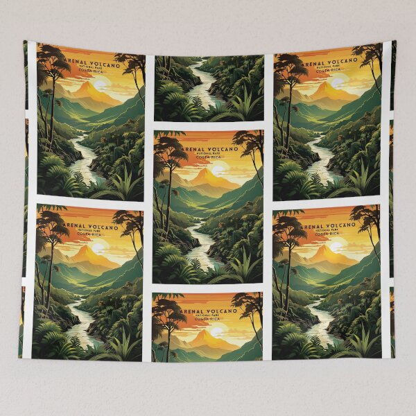 Item preview, Arenal National Park, Costa Rica: Volcanic Majesty designed and sold by NeuralVibe.