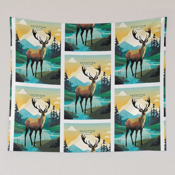 Item preview, Auyuittuq National Park, Canada: Arctic Wilderness designed and sold by NeuralVibe.