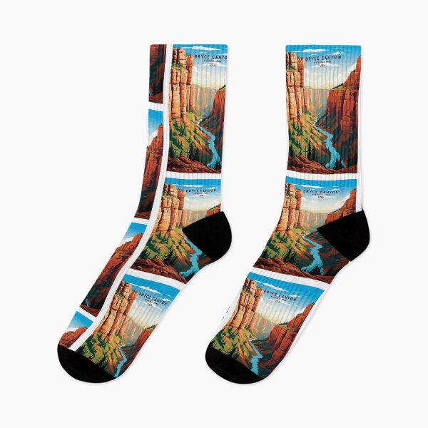 Artikelvorschau, Bryce Canyon Nationalpark Hoodoo Wunderland entworfen und verkauft von NeuralVibe.