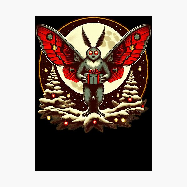 Item preview, Mothmas Greetings, Mothman Christmas (1) designed and sold by Rigginsallgood.