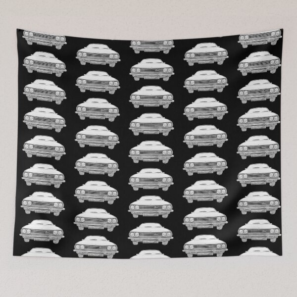 Item preview, Austin Princess 1970s British classic car monochrome designed and sold by soitwouldseem.