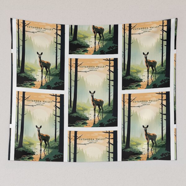 Item preview, Cuyahoga Valley National Park River Valley designed and sold by NeuralVibe.