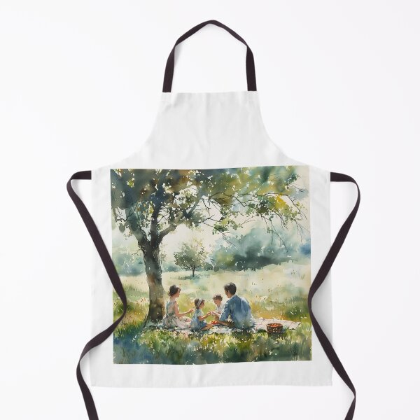Item preview, Family Picnic Beneath Summer Tree designed and sold by palmyst.