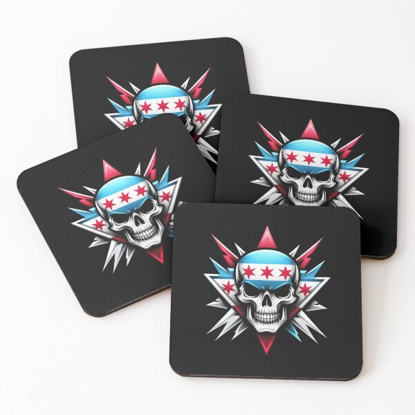 Item preview, Skull and Triangle With Stars and Lightning designed and sold by Mark Cannon.