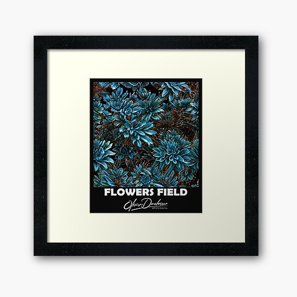 Aperçu de l'œuvre Flowers field 47 créée et vendue par olivier duchossoir.