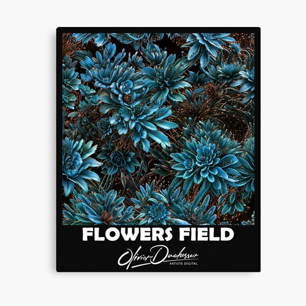 Aperçu de l'œuvre Flowers field 47 créée et vendue par olivier duchossoir.