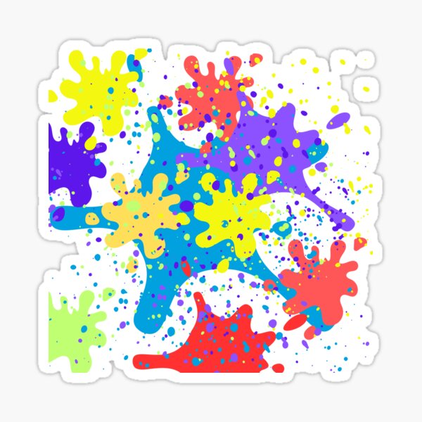 Item preview, paint mess designed and sold by Minimalismat.
