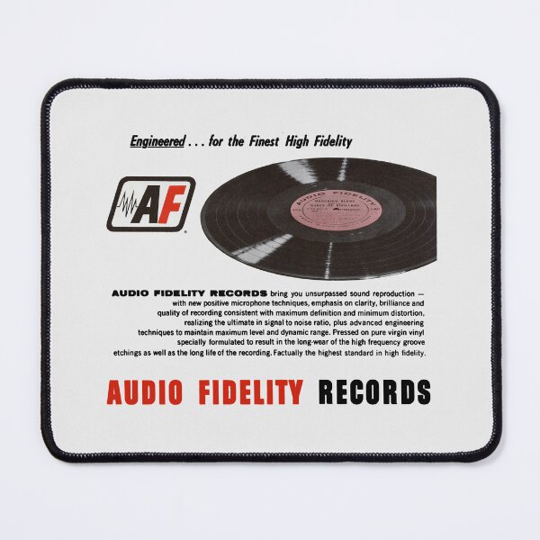 Item preview, AUDIO FIDELITY RECORDS - advert designed and sold by ThrowbackAds.