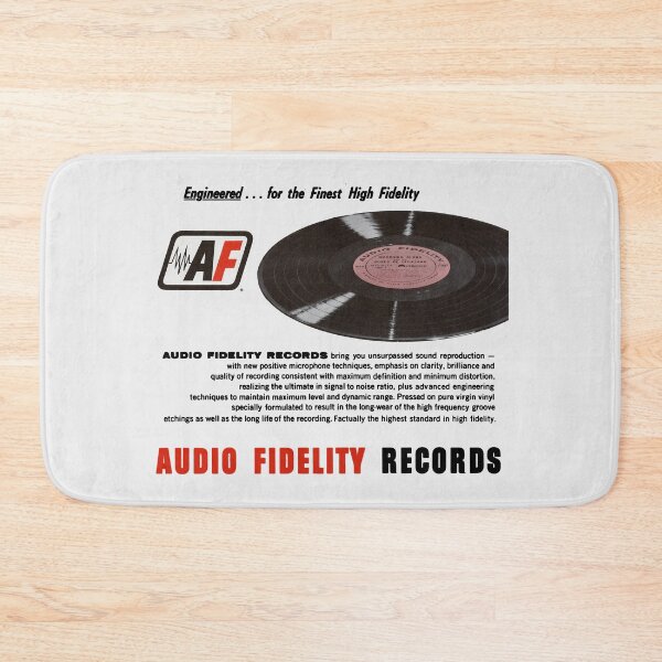 Item preview, AUDIO FIDELITY RECORDS - advert designed and sold by ThrowbackAds.