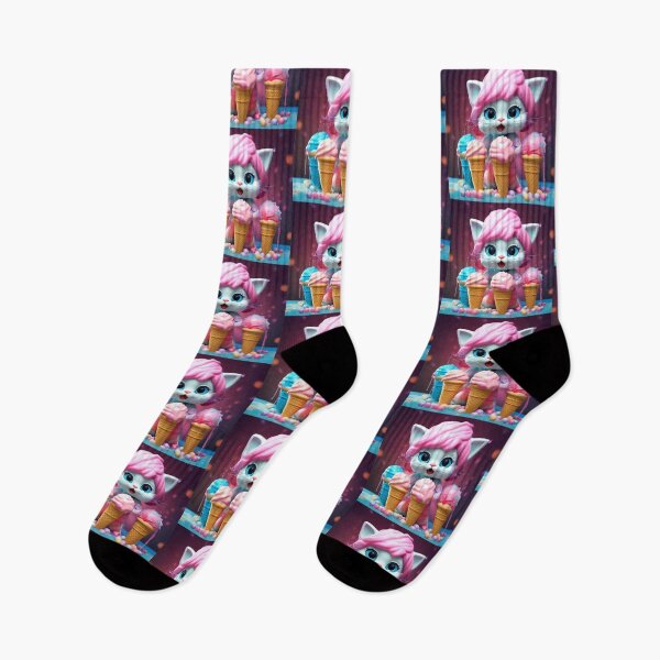 Item preview, pink cat designed and sold by Timilena.