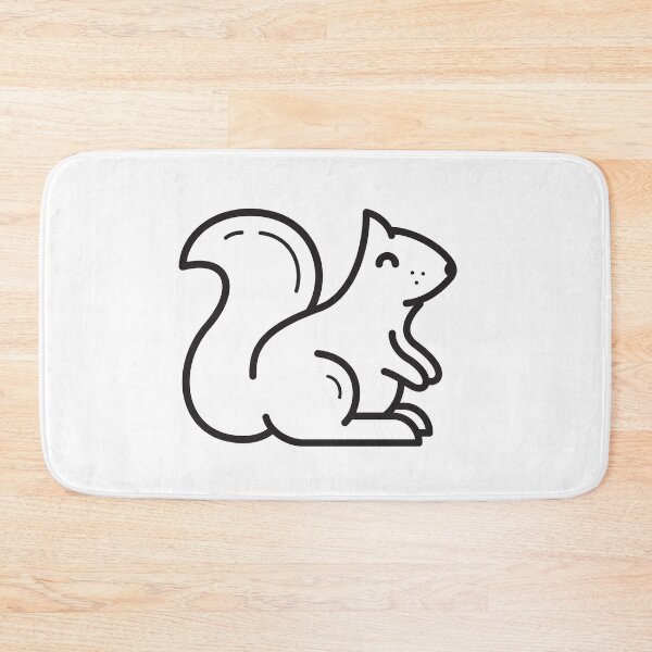 Item preview, Cute Funny Squirrel iconic art illustration designed and sold by Sargatal.