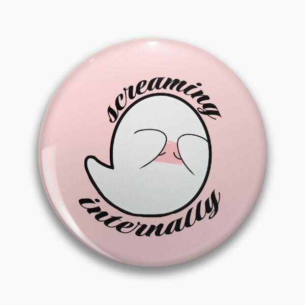 Item preview, Screaming Internally Ghost designed and sold by FunnyGayGuy.