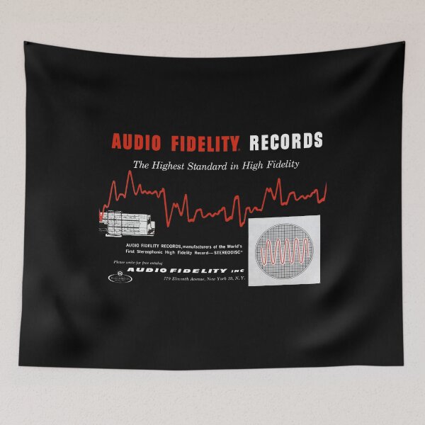 Item preview, AUDIO FIDELITY RECORDS - advert designed and sold by ThrowbackAds.