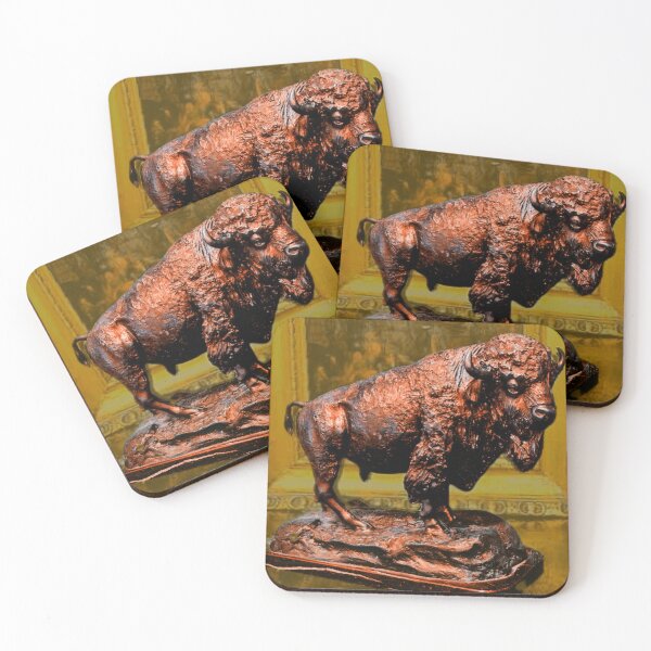 Artikelvorschau, Bronzebison entworfen und verkauft von ontological.