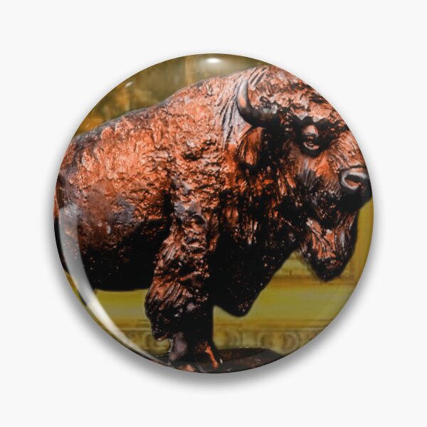 Artikelvorschau, Bronzebison entworfen und verkauft von ontological.
