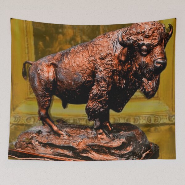 Artikelvorschau, Bronzebison entworfen und verkauft von ontological.