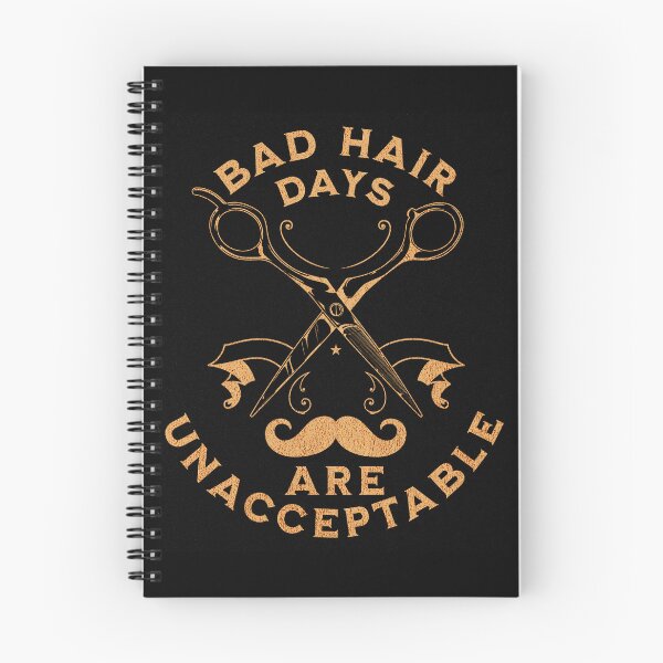 Item preview, Bad Hair Days Are Unaccteptable Barber Quote designed and sold by DomTeesHaven.