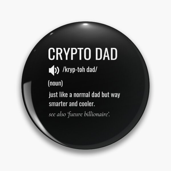 Item preview, Funny Crypto dad Definition designed and sold by sydney-syder.