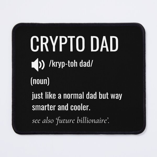 Item preview, Funny Crypto dad Definition designed and sold by sydney-syder.