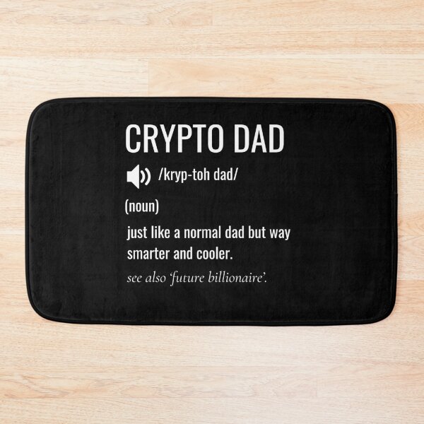Item preview, Funny Crypto dad Definition designed and sold by sydney-syder.