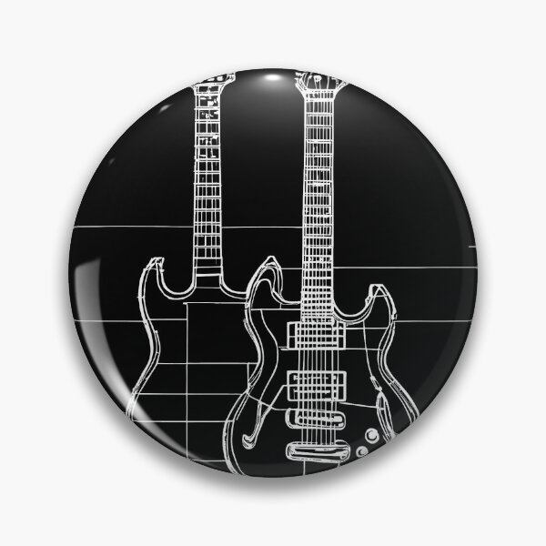 Artikelvorschau, Gitarre - hinten und vorne entworfen und verkauft von LEKEMO.