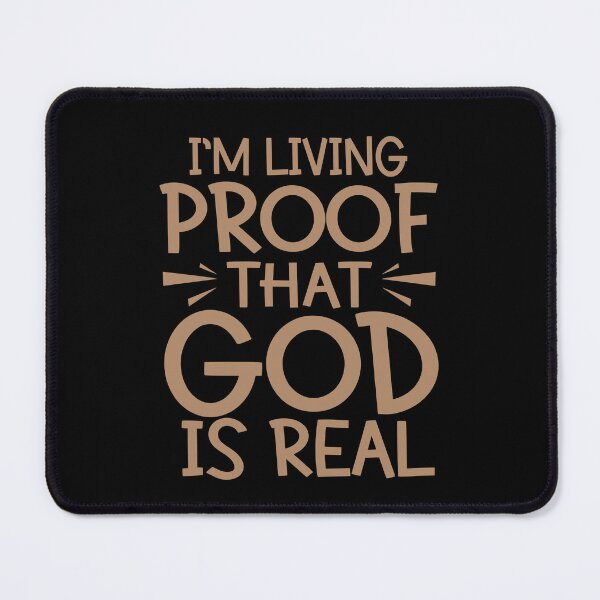 Item preview, Christian Believers Inspirational: I'm Living Proof That God Is Real designed and sold by Cree8if.