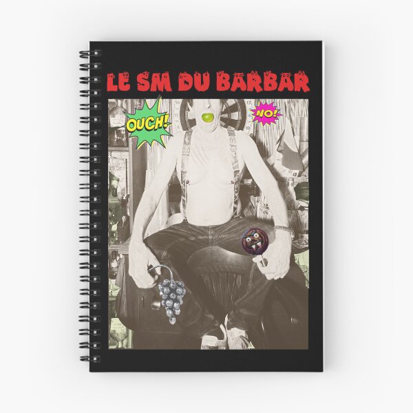 Item preview, Humorous comic book photography portrait of masochistic man designed and sold by Carré Comme Orange.