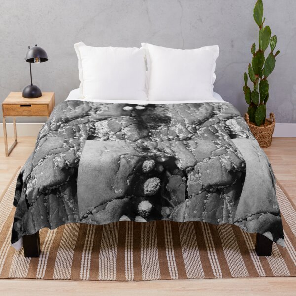 Item preview, Pool in Beach Rock Rathmullan Black and White Vertical designed and sold by eddiebarronshop.