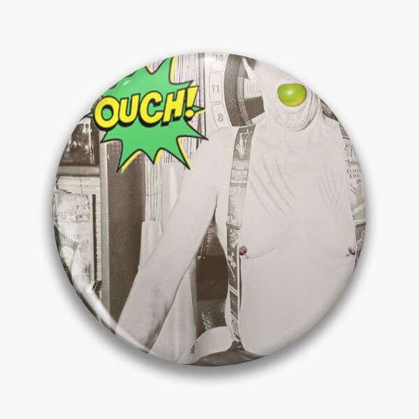 Item preview, Humorous comic book photography portrait of masochistic man designed and sold by Carré Comme Orange.