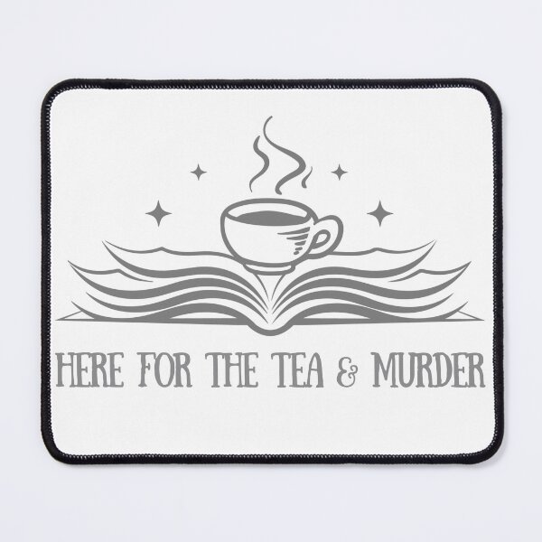 Item preview, Cozy Crime Book Lover - 'Tea & Murder' Design  designed and sold by CozyMysteryFans.