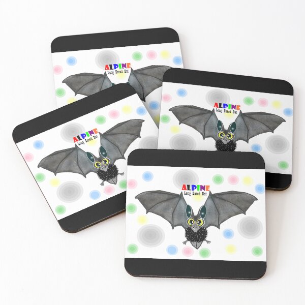 Item preview, Alpine long eared bat  designed and sold by Shirley cute art .