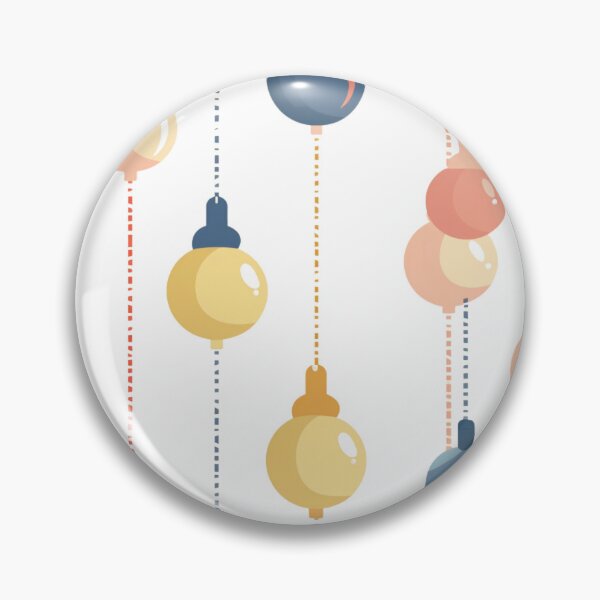 Item preview, Colorful Hanging Bulbs Pattern designed and sold by palmyst.