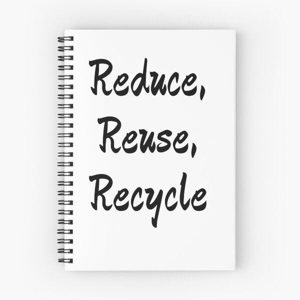Item preview, reduce reuse recycle designed and sold by EuropeanPrints.