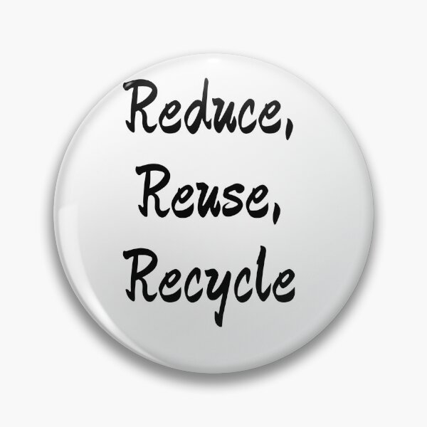 Item preview, reduce reuse recycle designed and sold by EuropeanPrints.