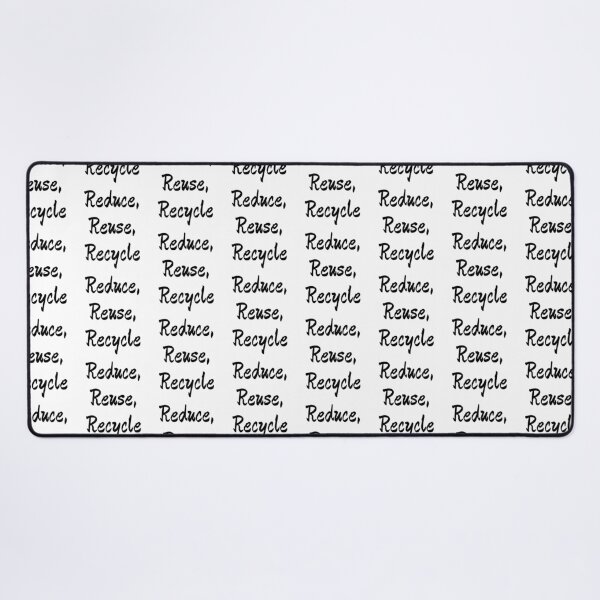 Item preview, reduce reuse recycle designed and sold by EuropeanPrints.