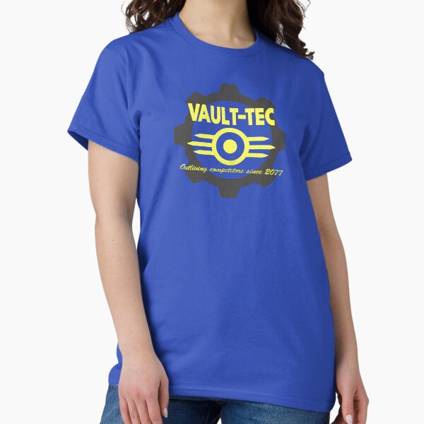 Vista previa del artículo con la obra «Vault-Tec sobrevive a sus competidores desde 2077», diseñado y vendido por FellOffAFirefly.