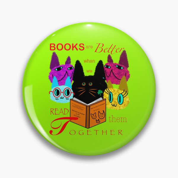 Item preview, Fuzzy Cats Reading Together designed and sold by chowlet.
