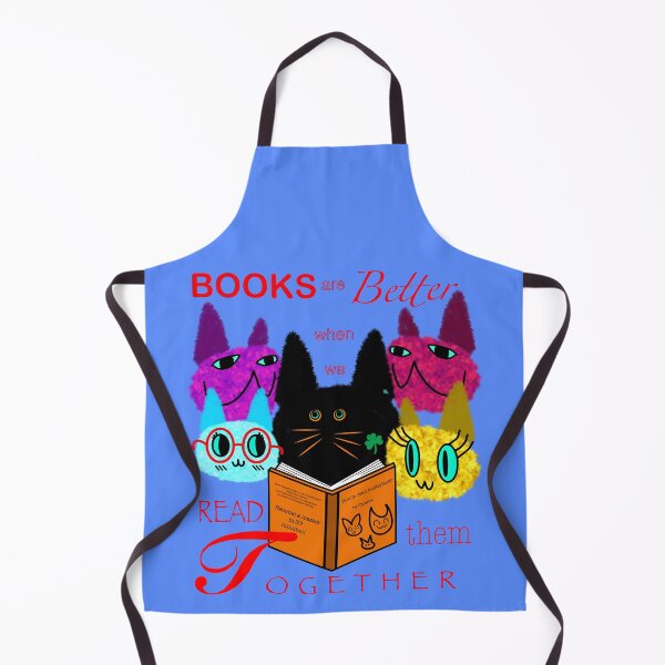 Item preview, Fuzzy Cats Reading Together designed and sold by chowlet.