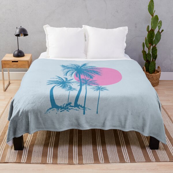 Item preview, Palms and sun, summer vibes illustration designed and sold by FleurDesign.