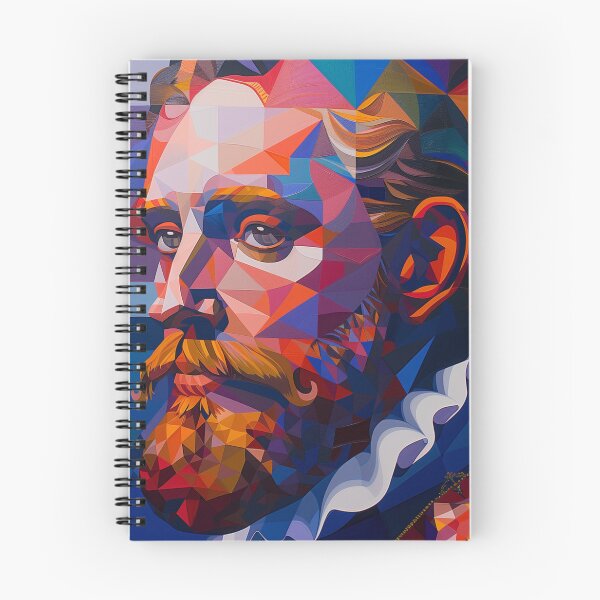 Item preview, Abstract Geometric Portrait of Swedish Icon designed and sold by palmyst.
