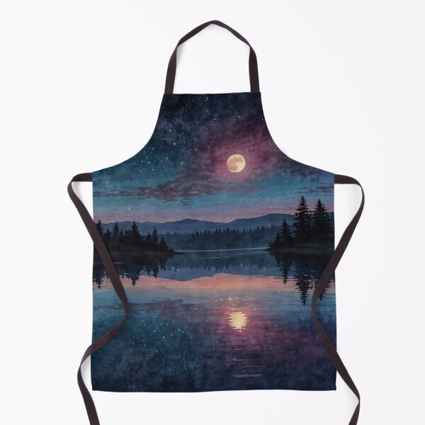 Item preview, Twilight Serenity: A Cosmic Lakeside Symphony designed and sold by Animepic222.