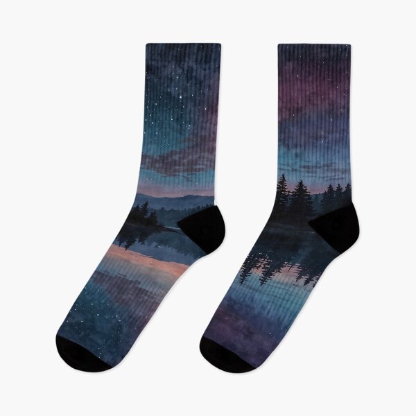 Item preview, Twilight Serenity: A Cosmic Lakeside Symphony designed and sold by Animepic222.