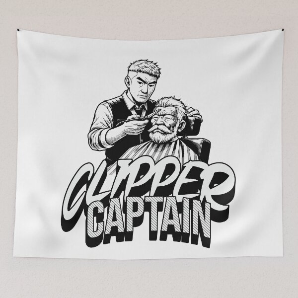 Item preview, Clipper Captain Barber Quote designed and sold by DomTeesHaven.